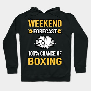 Weekend Forecast Boxing Hoodie